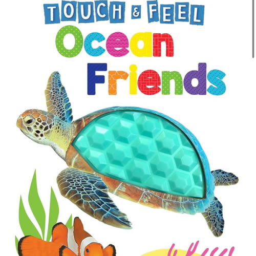 Ocean Friends - Touch and Feel Board Book - Sensory Board Book