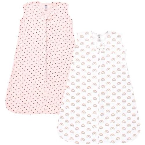 Hudson Baby Unisex Baby Thermal Sleeveless Sleeping Bag 2pk