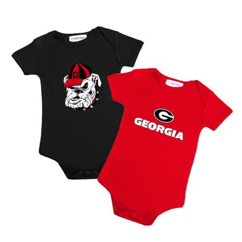 Two Feet Ahead 2 Pack Baby Bodysuit Creeper Newborn Infants Licensed Sizes 0-3M 6M 12M