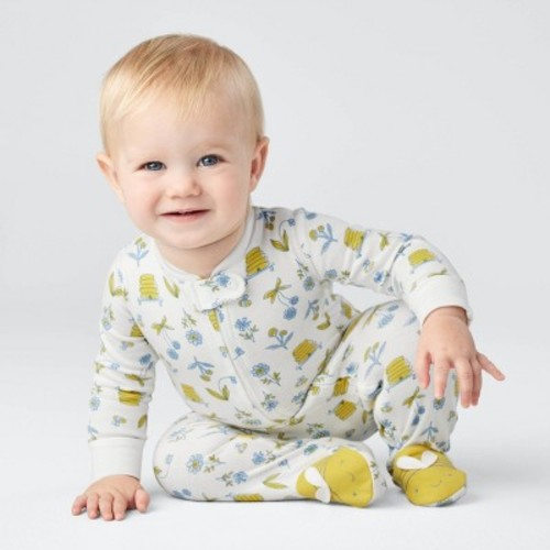 Carter's Just One You®️ Baby Girls' Bee Sleep N' Play - Yellow/White