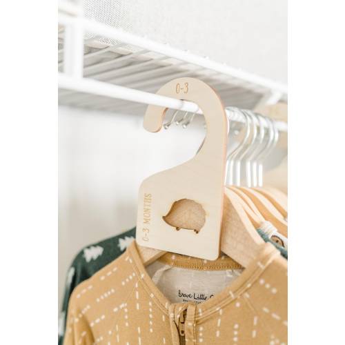 Woodland Baby Closet Dividers • Nursery Clothes Dividers