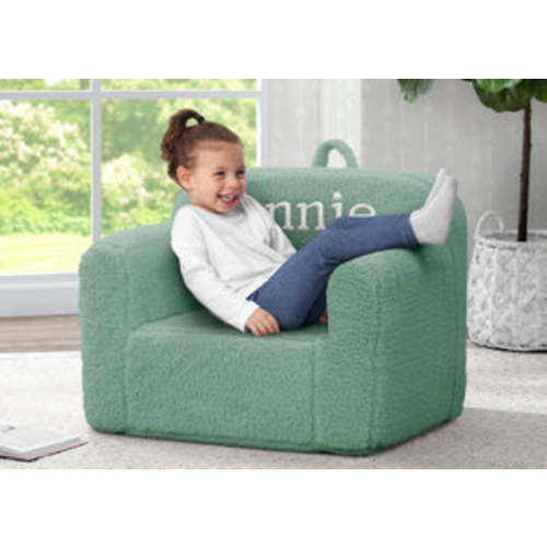 Personalized Cozee Sherpa Chair for Kids