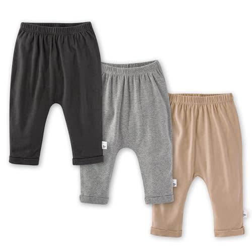 Burt's Bees Baby Knit Jogger Pants, Baby Sweatpants, 100% Organic Cotton Infant Bottoms