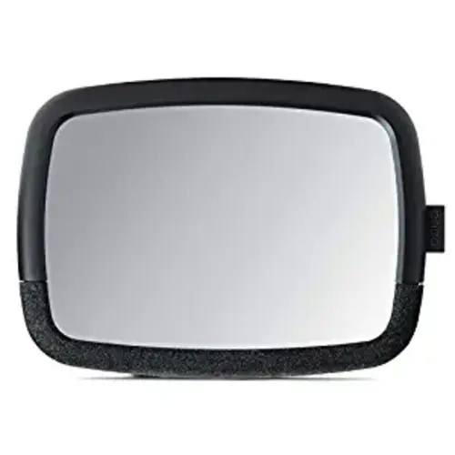 Munchkin® Brica® 360 Pivot Baby in-Sight® Wide Angle Adjustable Car Mirror, Crash Tested and Shatter Resistant, Black