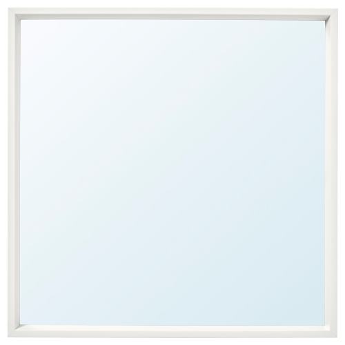 NISSEDAL Mirror - white 25 5/8x25 5/8 "