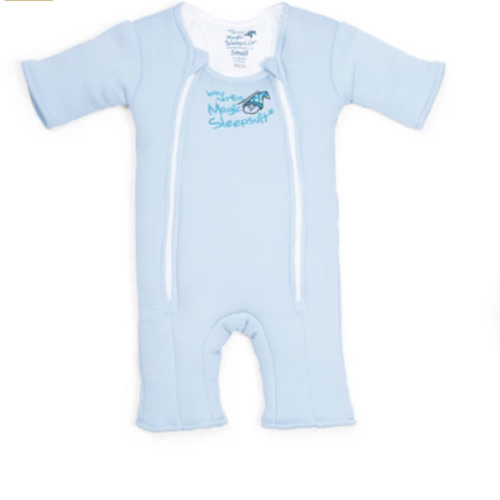 Blue Baby Merlin’s Magic Sleepsuit – 100% Cotton for Better Baby Sleep