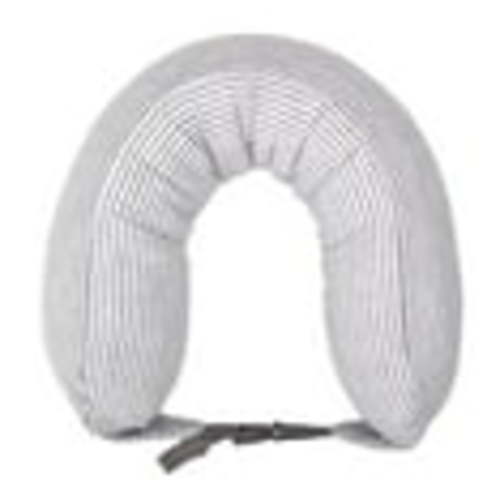 Nursing Pillow Original Support, Ergonomic Nursing Essentials - white grey with middle stripe