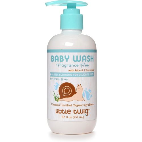 Little Twig All Natural, Hypoallergenic, Extra Mild Baby Wash, Unscented, 8.5 Fl Oz