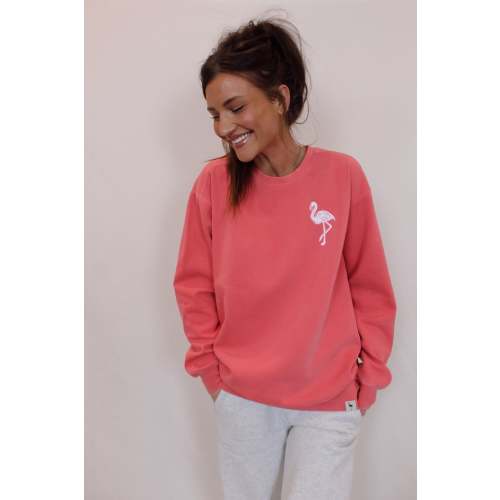 Get Your Pink Back Flamingo Pink Crewneck