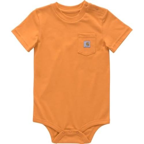 Carhartt Kid's CA5004 Short-Sleeve Pocket Bodysuit