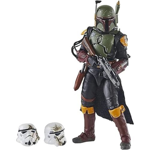 STAR WARS The Vintage Collection Boba Fett (Tatooine) Deluxe Action Figure, 3.75-Inch-Scale The Book of Boba Fett Toy for Kids