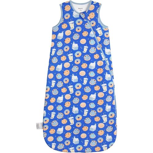 Bamboo Sleep Sack 6-12 Months Supersoft Toddler Sleep Sack 1.0 Tog Baby Wearable Blanket with 2-Way Zipper Unisex Sleeping Bag for Babies Toddler