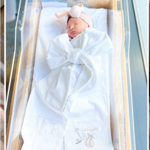 #Caprilina Signature Newborn Bow Sash