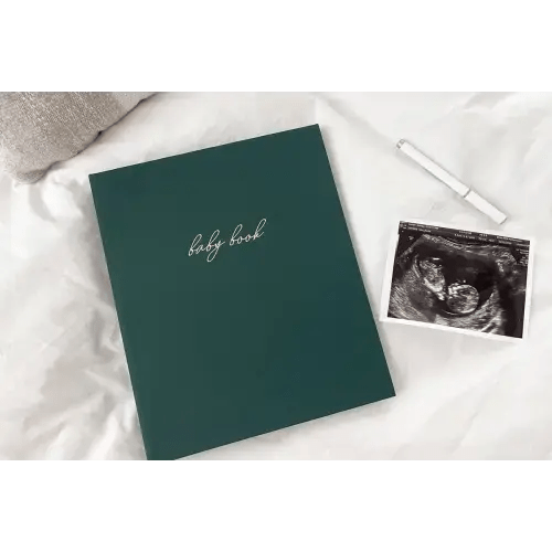 First Year Baby Memory Book - Green