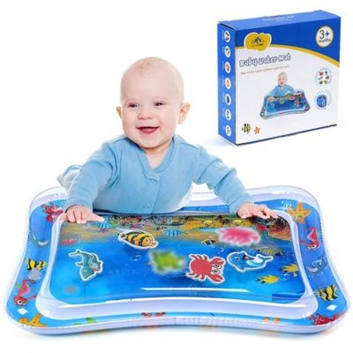 Magifire Tummy Time Water Mat For Infants 3-12 Months Old, Measures 27 Inches X 21 Inches, Water Mat For Babies, Water Play Mat