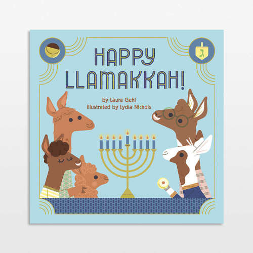 Happy Llamakkah! A Hanukkah Story by Laura Gehl
