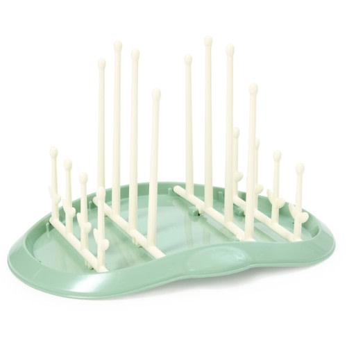 Dymples Bottle Drying Rack - Green