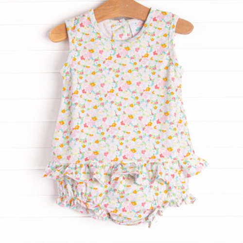 Just Keep Blooming Diaper Set, Pink – Stitchy Fish