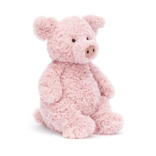 Jellycat Barnabus Pig Ultra-Soft Plush Stuffed Animal, Premium Luxury Collectible Decor, Stress Relief Sensory Companion for Adults, 12-Inch Soft Toy Super Soft Cuddly - Barnabus Pig