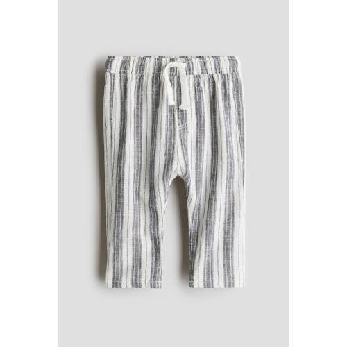 LINEN-BLEND JOGGERS