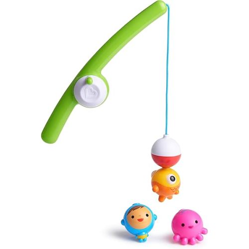 Munchkin® Fishin'™ Magnetic Baby and Toddler Bath Toy, 4pc Set