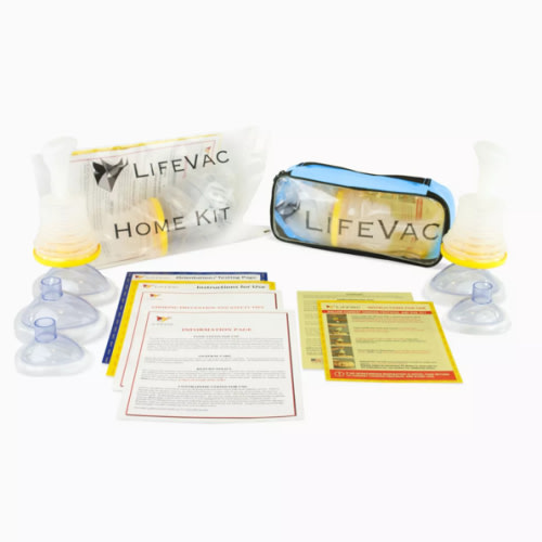 LifeVac Home and Travel Kit Bundle - Toddler and Adult Choking First Aid Device