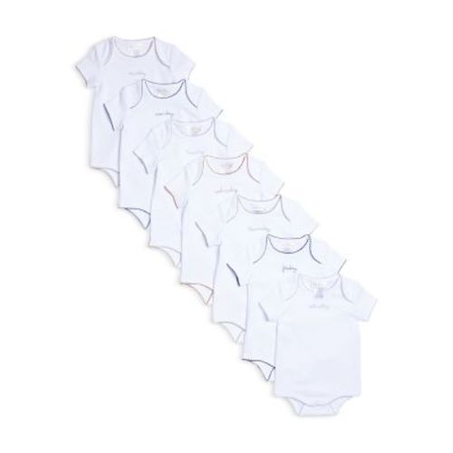 Bloomies Baby Unisex Days of the Week Bodysuit Set, Pack of 7 - Baby