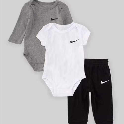 Nike Baby Newborn-3 Months Essentials 3-Piece Set