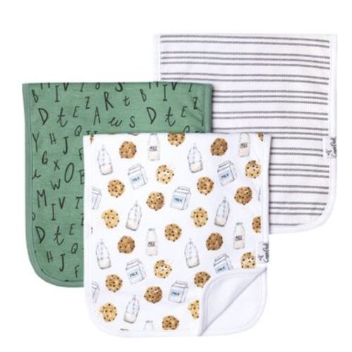Copper Pearl Burp Cloths - Chip - 3pc