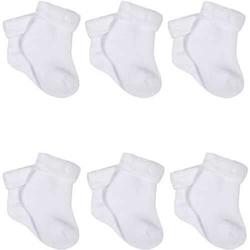 Gerber Baby Girls' 6-Pair Sock