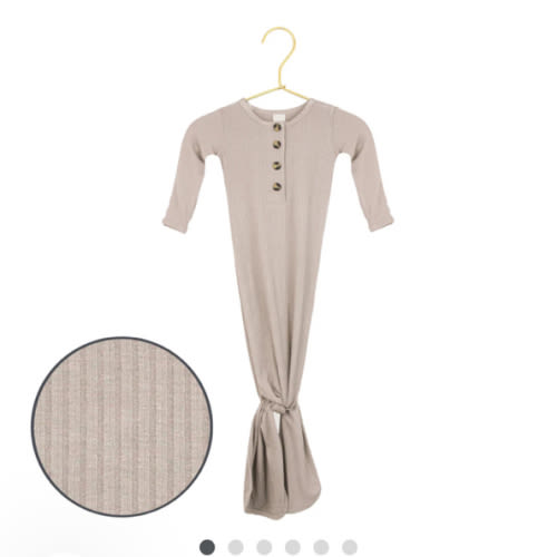 Shiloh Ribbed Knotted Gown – Lou Lou & Company