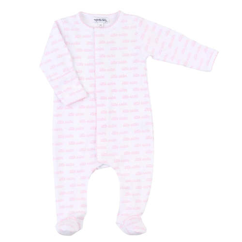 "Little Sister" Printed Footie