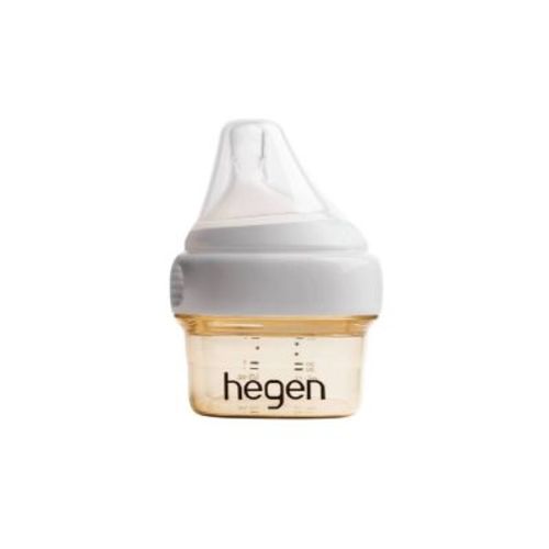 Hegen Anti-Colic Feeding Bottle - Amber - 2oz
