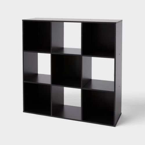 11" 9-Cube Book Shelf Black - Brightroom™
