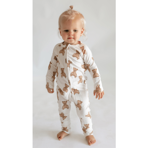 Infant Romper in Bears