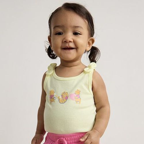 Disney's Winnie the Pooh Baby Lapped Shoulder Bodysuit by Jumping Beans®