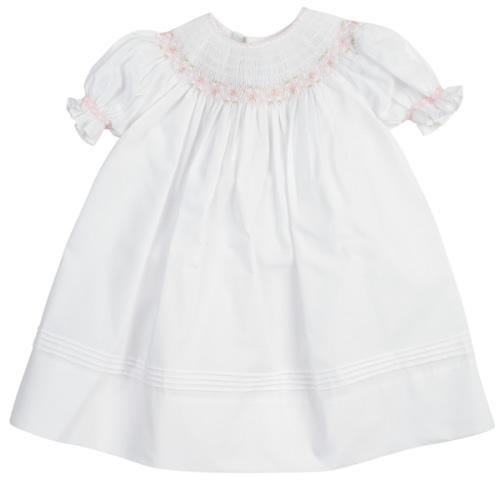 Smocked Bishop Dress for Baby Girl and Toddler I Feltman Brothers