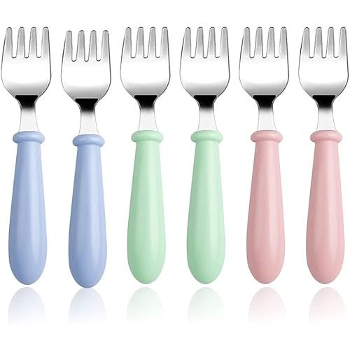 6 Pieces Baby Forks