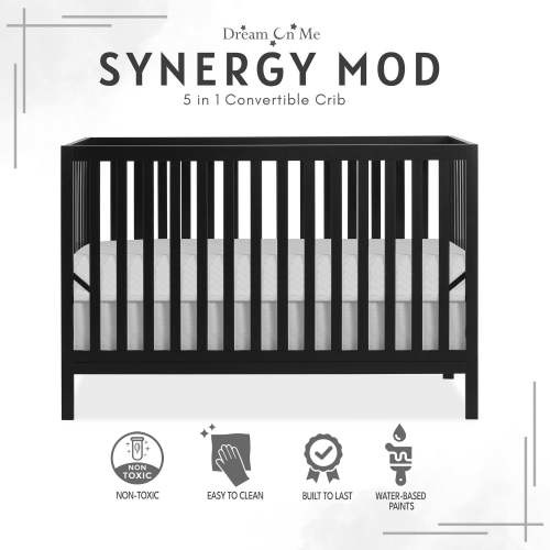 Dream On Me Synergy MOD Crib, Made with Sustainable New Zealand Pinewood, Convertible Crib - Walmart.ca