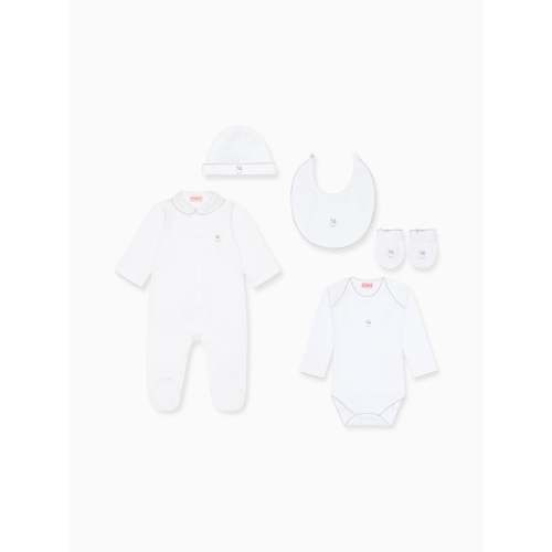 White Victoria Sheep Newborn Gift Box Set