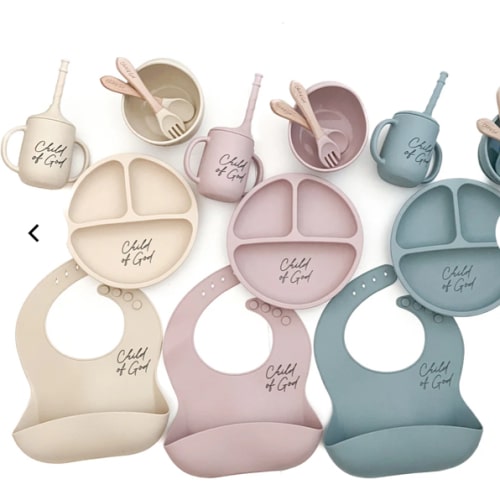Child of God Silicone Feeding Set – AmorClothingCo.