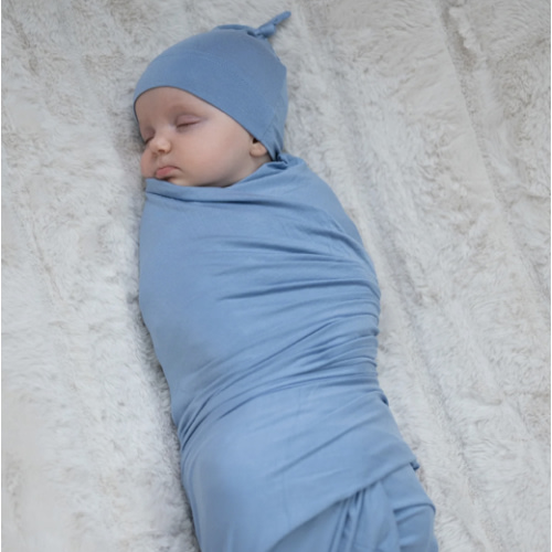 Baby Swaddle Set: Periwinkle – Lila