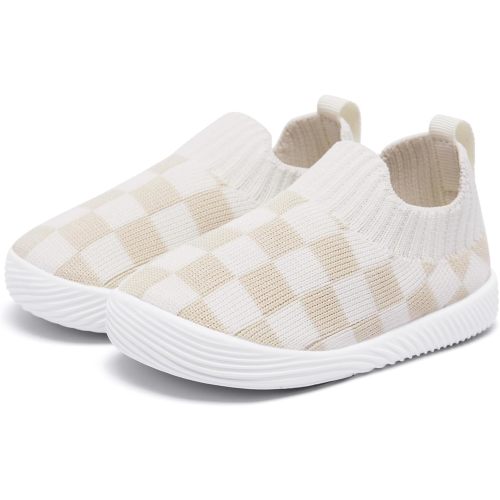 MORENDL Toddler Shoes Baby Walking Sock Shoes Non-Slip Breathable Boys & Girls Sneakers Infant Tennis Shoes
