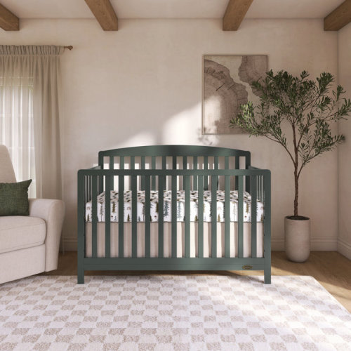 Harriet Bee Hirotaka 5 In 1 Convertible Crib