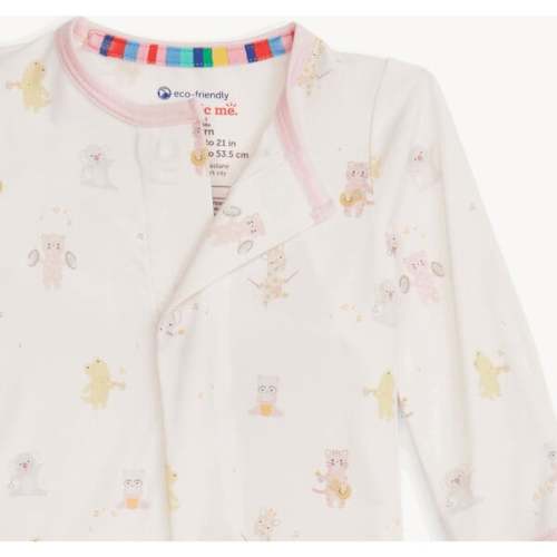 Pink Baby Beats Modal Footie - Magnetic Me | Maisonette