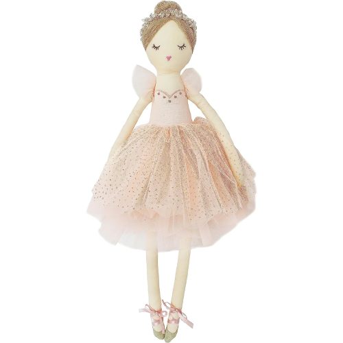 MON AMI Belle The Ballerina Stuffed Doll – 22”, Plush Ballerina Doll for Girls, Use as Toy or Room Decor
