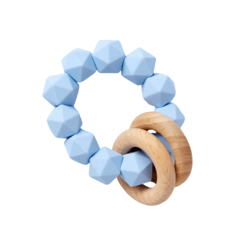 Abby Wood Silicone Rattle