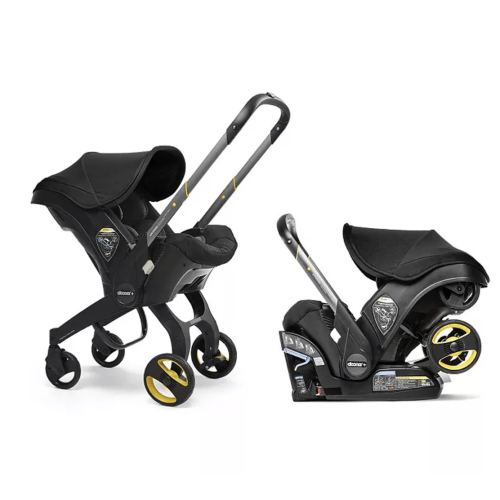 Doona Car Seat & Stroller with Base - Nitro Black