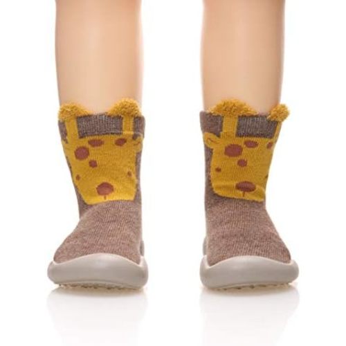 Baby Shoes Toddler Boys Girls First Walking Socks Shoes Non-Skid Slipper Indoor Floor Sneakers for Unisex Newborn Infants