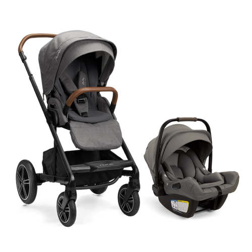 Nuna MIXX Next + PIPA Aire RX Infant Car Seat Travel System (Granite)